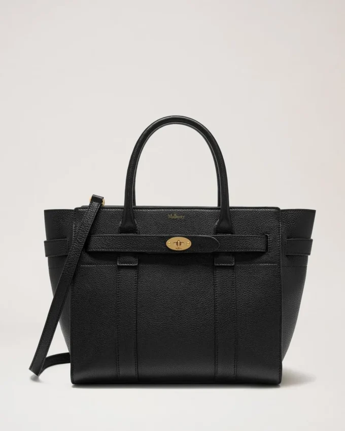 Small Zipped Bayswater Black Small Classic Grain Small Zipped Bayswater Black Small Classic Grain