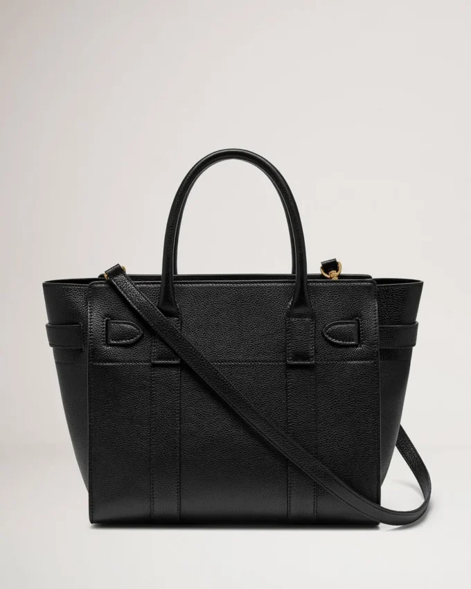 Small Zipped Bayswater Black Small Classic Grain Small Zipped Bayswater Black Small Classic Grain