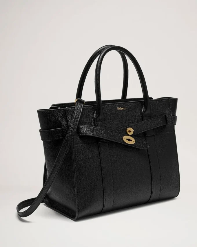 Small Zipped Bayswater Black Small Classic Grain Small Zipped Bayswater Black Small Classic Grain