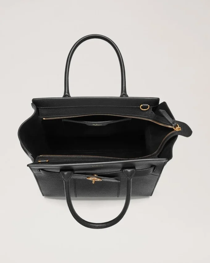 Small Zipped Bayswater Black Small Classic Grain Small Zipped Bayswater Black Small Classic Grain