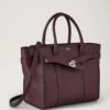 Small Zipped Bayswater in Black Cherry, Small Classic Grain Small Zipped Bayswater in Black Cherry, Small Classic Grain