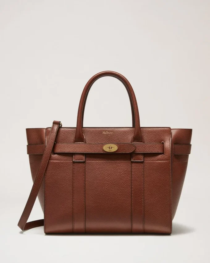 Small Zipped Bayswater Oak Two-Tone Small Classic Grain Small Zipped Bayswater Oak Two-Tone Small Classic Grain