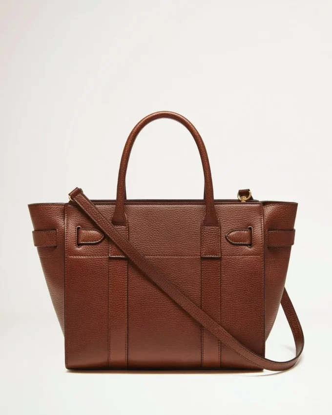 Small Zipped Bayswater Oak Two-Tone Small Classic Grain Small Zipped Bayswater Oak Two-Tone Small Classic Grain