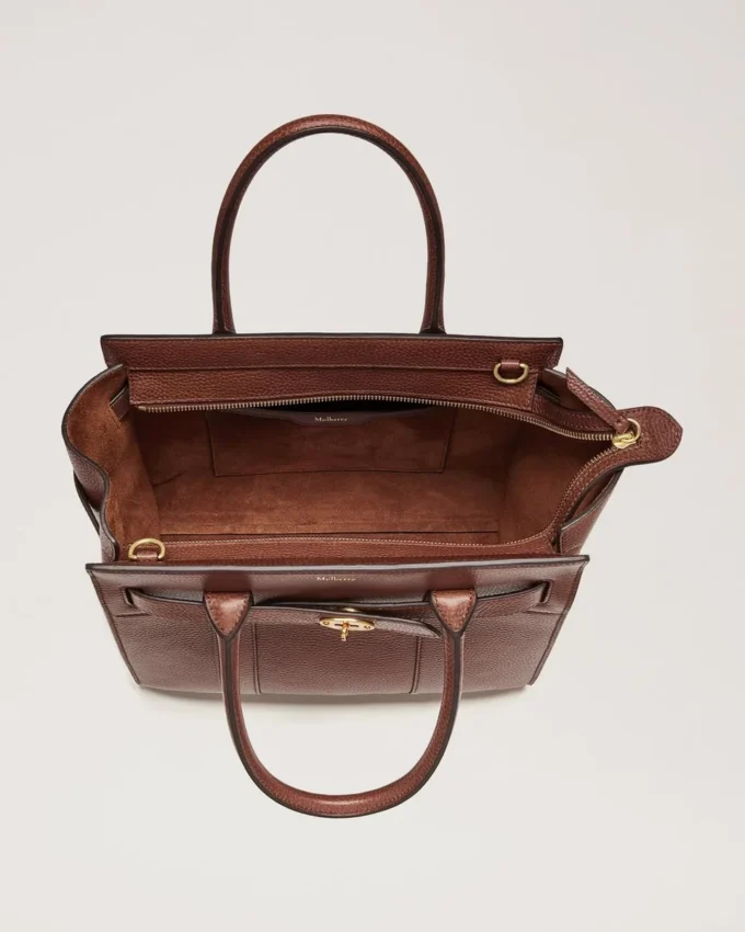 Small Zipped Bayswater Oak Two-Tone Small Classic Grain Small Zipped Bayswater Oak Two-Tone Small Classic Grain