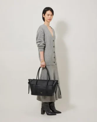 Soft Bayswater Schwarz Heavy Grain Damen