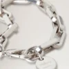 Softie-Armband Silber Versilbertes Messing Damen Softie-Armband Silber Versilbertes Messing Damen