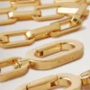 Softie-Kettenriemen Messing Metall Damen