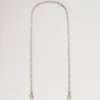 Softie-Kettenriemen Silber Metall Damen