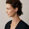 Softie-Ohrringe aus versilbertem Messing für Damen