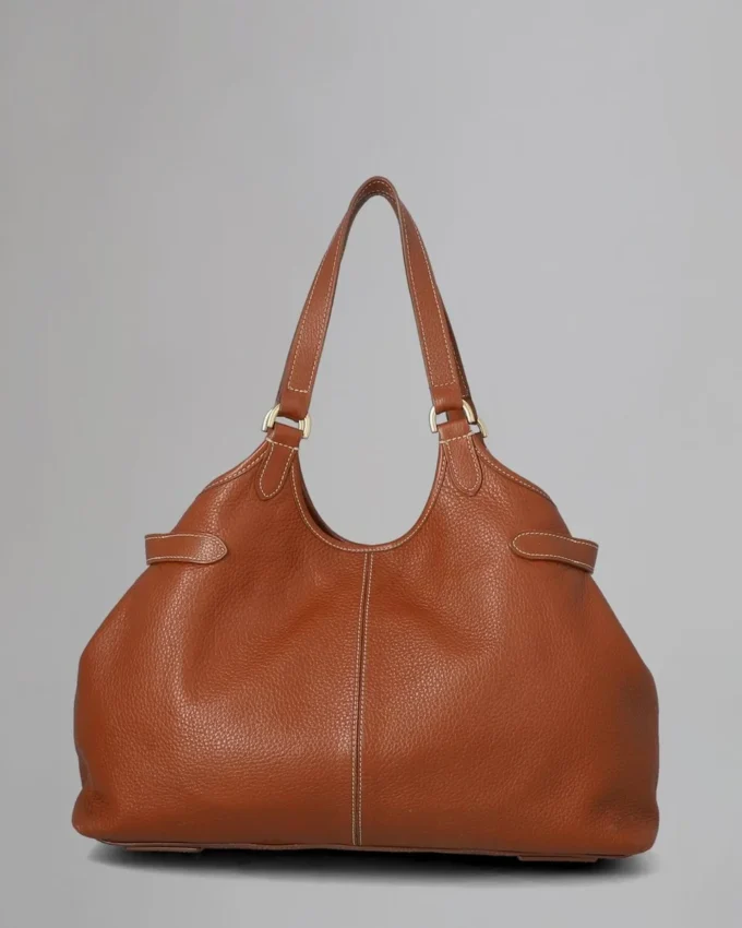 Somerset Tote – Secondhand-Tasche aus Eichen-Pebble-Leder – Secondhand-Taschen