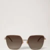 Tallulah Sonnenbrille Eiche Metall & Bio-Acetat Damen