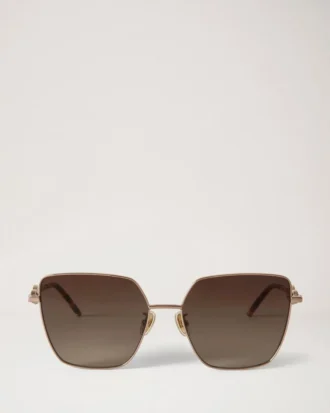Tallulah Sonnenbrille Eiche Metall & Bio-Acetat Damen