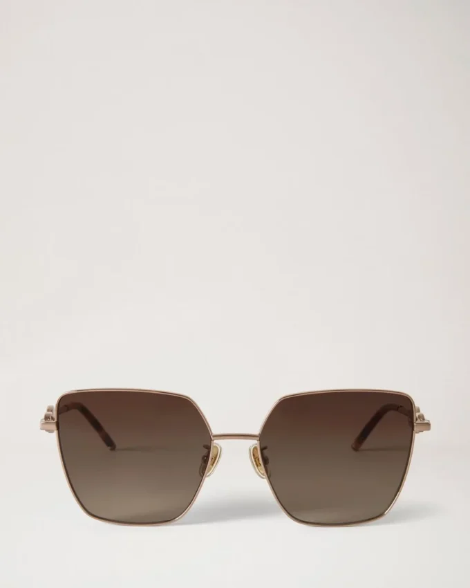 Tallulah Sonnenbrille Eiche Metall & Bio-Acetat Damen