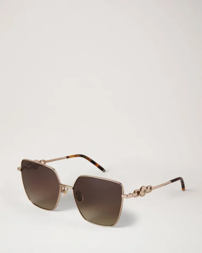 Tallulah Sonnenbrille Eiche Metall & Bio-Acetat Damen