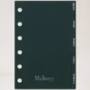 Taschenbuch-Kontakt-Trennblätter aus Mulberry Green-Papier Taschenbuch-Kontakt-Trennblätter aus Mulberry Green-Papier
