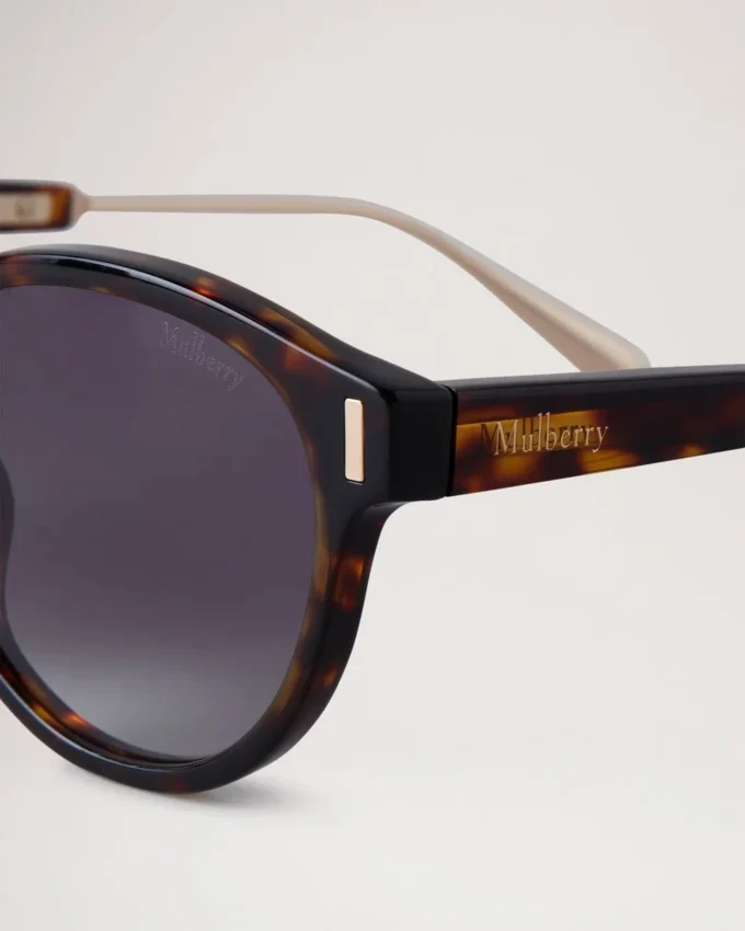 Taylor Sonnenbrille Havana Bio-Acetat & Metall für Damen Taylor Sonnenbrille Havana Bio-Acetat & Metall für Damen