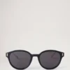 Taylor Sonnenbrille Schwarz Bio-Acetat & Metall Damen