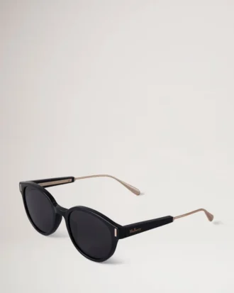 Taylor Sonnenbrille Schwarz Bio-Acetat & Metall Damen