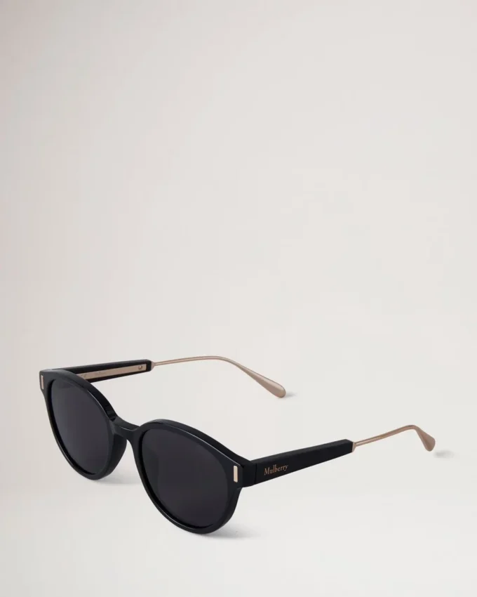 Taylor Sonnenbrille Schwarz Bio-Acetat & Metall Damen
