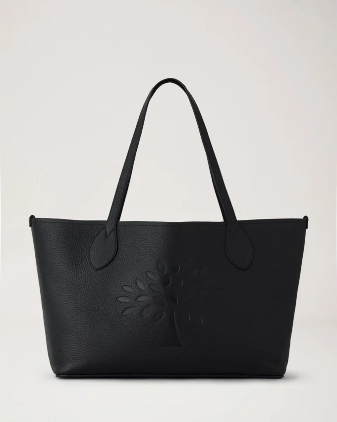 Tree Tote Black Heavy Grain Damen Tree Tote Black Heavy Grain Damen