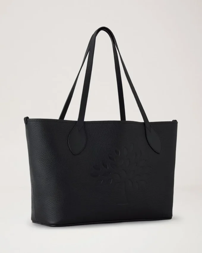 Tree Tote Black Heavy Grain Damen Tree Tote Black Heavy Grain Damen