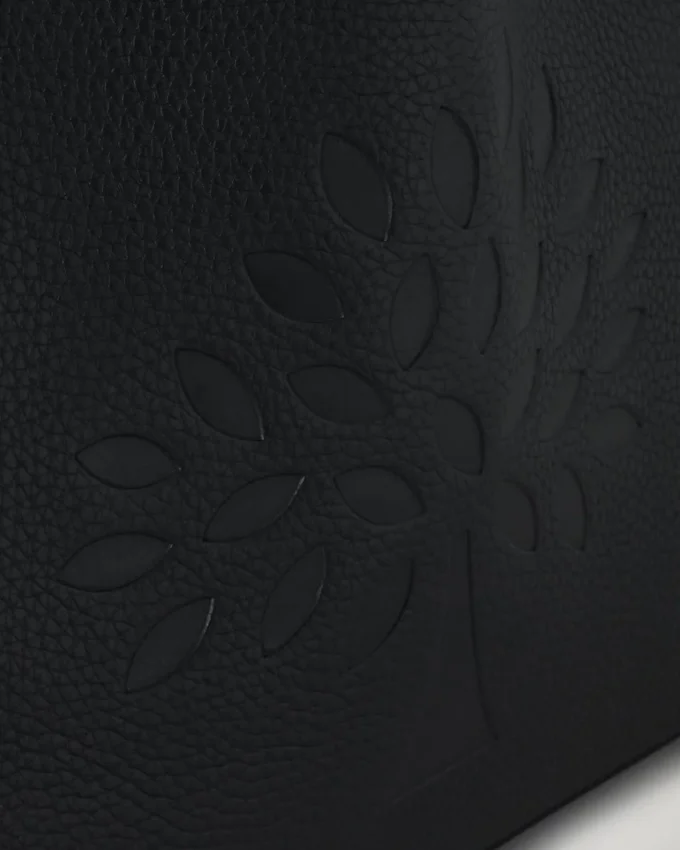 Tree Tote Black Heavy Grain Damen Tree Tote Black Heavy Grain Damen