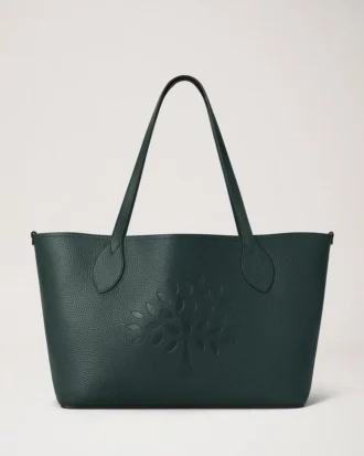 Tree Tote Mulberry Green Heavy Grain Damen