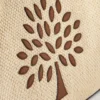 Tree Tote – Raffia Ecru & Bright Oak Raffia & Lederbesatz Tree Tote – Raffia Ecru & Bright Oak Raffia & Lederbesatz