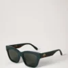 Vera Sonnenbrille in Mulberry Green & Schildpatt-Bio-Acetat