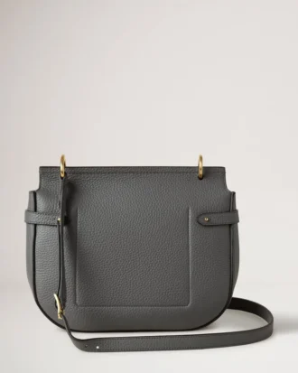 Weiche Amberley-Tasche in Anthrazit, Heavy Grain, Sustainable Icons