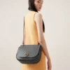 Weiche Amberley-Tasche in Anthrazit, Heavy Grain, Sustainable Icons