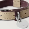 XS Lederhalsband Dune & Oxblood Small Classic Grain XS Lederhalsband Dune & Oxblood Small Classic Grain