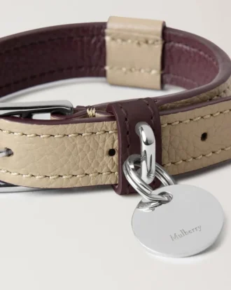 XS Lederhalsband Dune & Oxblood Small Classic Grain XS Lederhalsband Dune & Oxblood Small Classic Grain