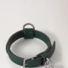 Xs Lederhalsband Mulberry Green Small Classic Grain Xs Lederhalsband Mulberry Green Small Classic Grain